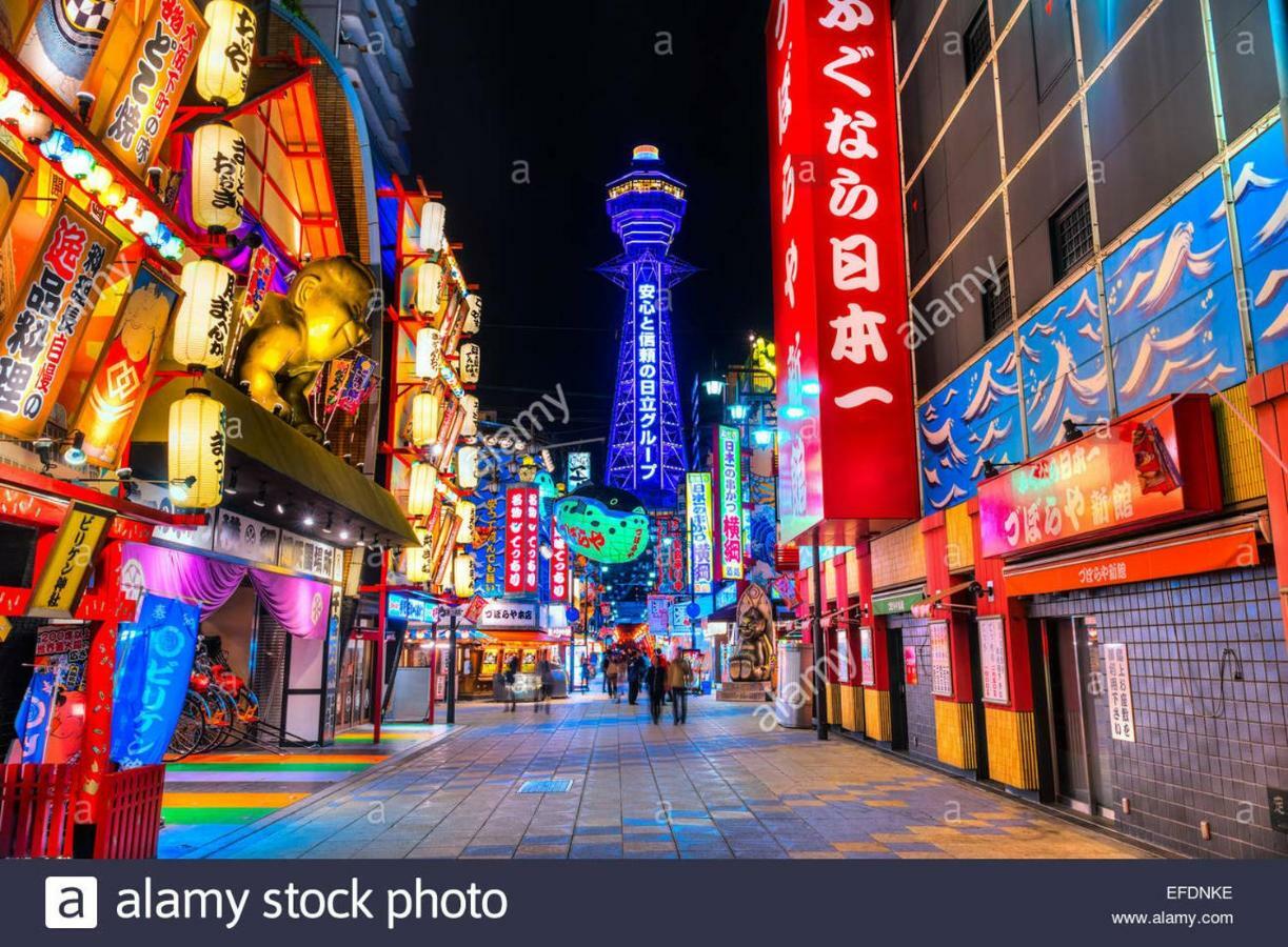 Airbnb Licensed Namba Dotonbori 1Min Max 6Pax Осака Екстер'єр фото